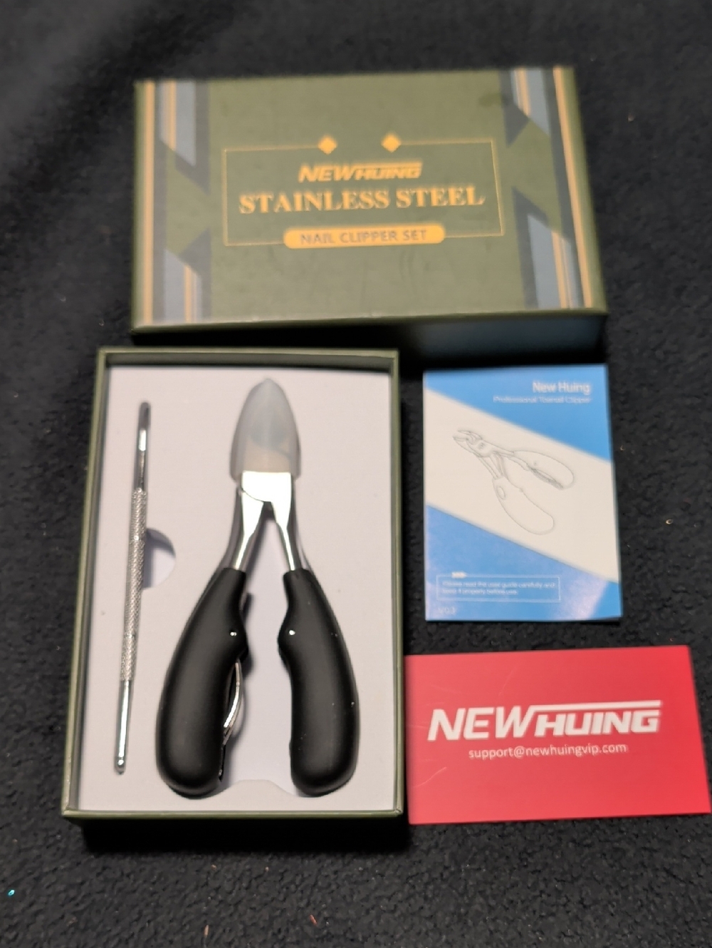NewHuing Stainless Steel Nail Clipper Set
